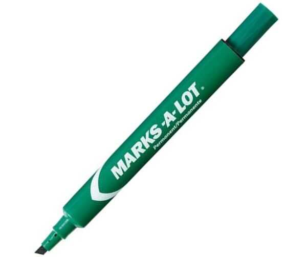 Marcador Avery Marks A Lot Permanente Verde
