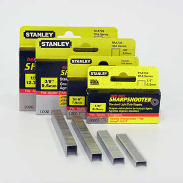 Grapa Stanley Para Pistola Tr45 1/4" C/1000Pz 