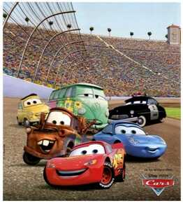 Cuaderno Profesional Norma Espiral Raya "Cars Disney" 100 Hojas