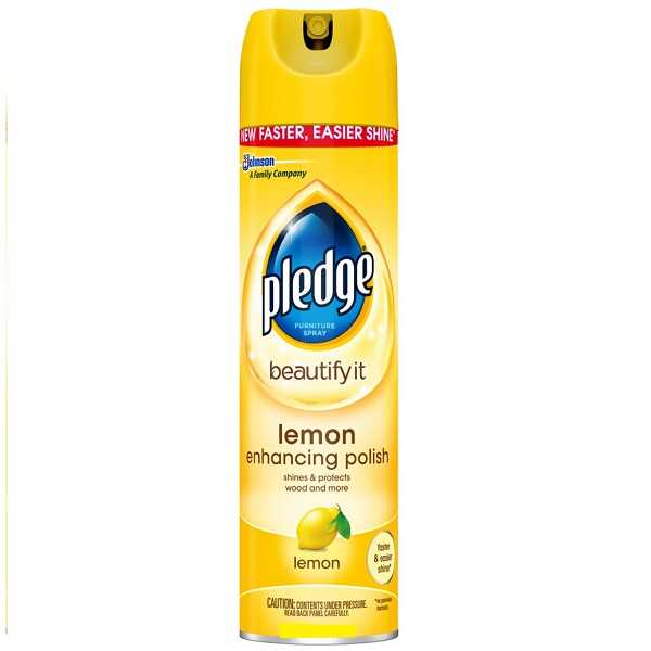 Aerosol Para Madera Pledge Aroma Limon 403Gr