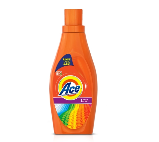 Detergente Ace Liquido Uno Para Todo 800 Ml
