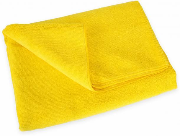 Toalla Microfibra 16"X16" Amarilla 