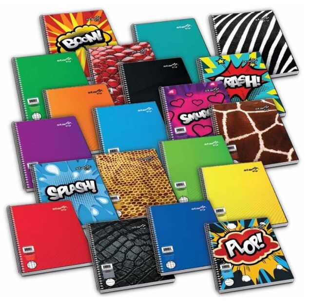 Cuaderno Profesional Estrella Espiral Raya 100 Hojas
