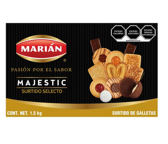 Galletas Marián Majestic Surtido Selecto 1.5 Kg