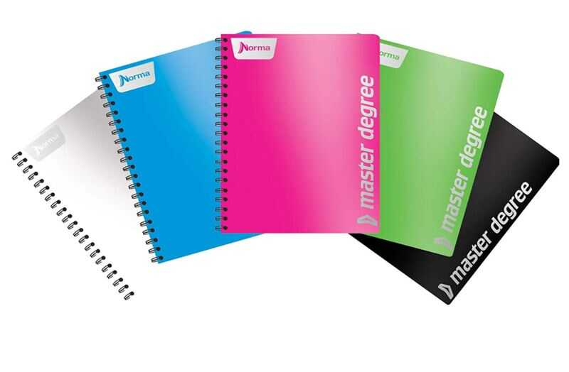 Cuaderno Profesional Norma Master Degree Raya 100 Hojas