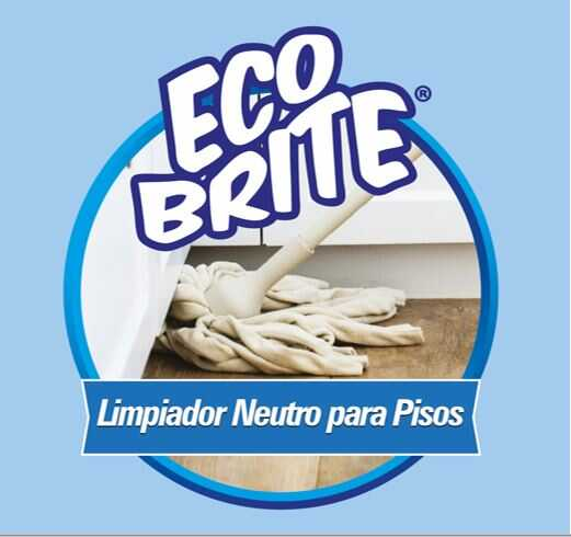 Liquido Limpiador Para Pisos Ecobrite Neutro Verde 3.78Lts