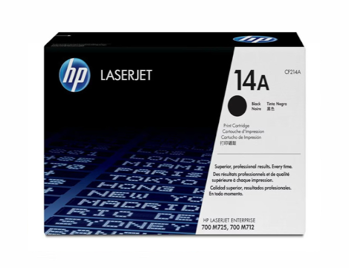 Toner Hp 14A Para Imp Lj-Cf214A Original Negro 