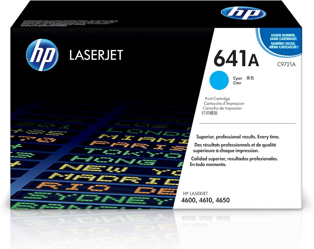 Toner Hp 641A Cyan Lj-4600 Original Cyan