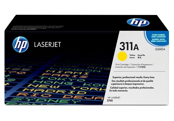 Toner Hp Lj-3700 Original Amarillo