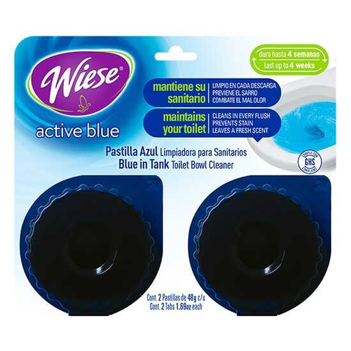 [WIE570169] Pastilla Wiese Para Tanque Nnopa18 Azul C/2Pz