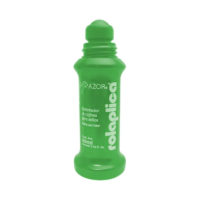 [AZR587VE] Tinta Para Cojin Azor Rolaplica 60Cc Verde