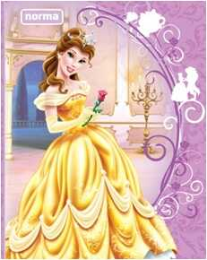 [NRM529980] Cuaderno Profesional Norma Espiral Raya "Princesas" 100 Hojas