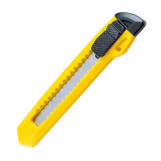 [CELCO327] Cuchillo Retractil Celica Guia Metal Chico 12 Partes