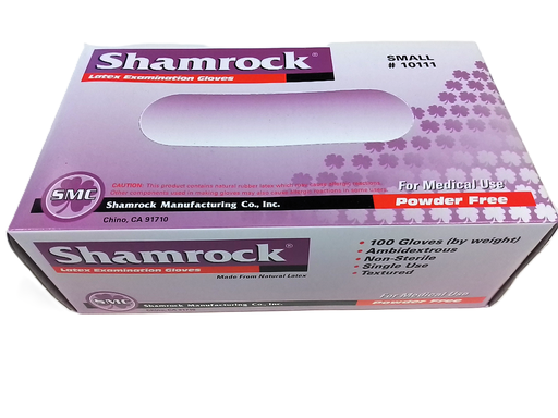 [SMC10111] Guante Latex Chico Sin Polvo C/100Pz