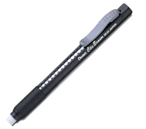 [PENZE22A] Clic Eraser Grip Black