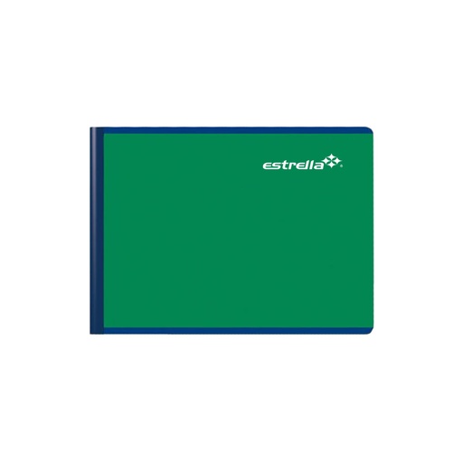 [EST00546] Cuaderno Italiano Estrella Cosido Cuadro 7Mm 100 Hojas