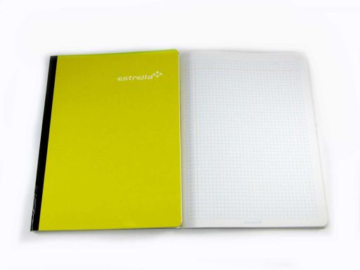 [EST00542] Cuaderno Profesional Estrella Cosido Cuadro 5Mm C/100 Hojas