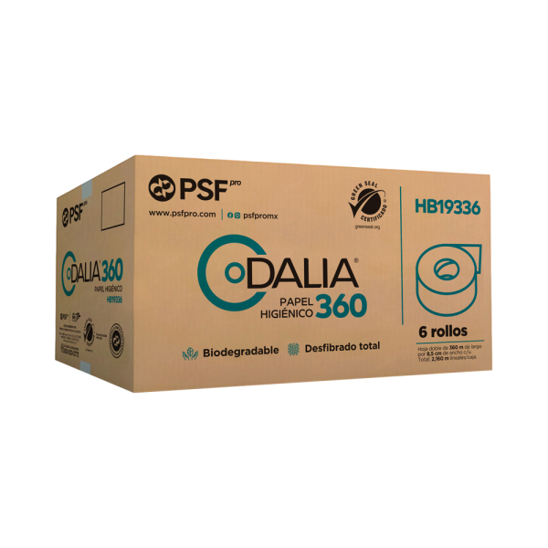 Papel Higienico Fapsa Blanco Hd Dalia 360M C/ 6 Rollos