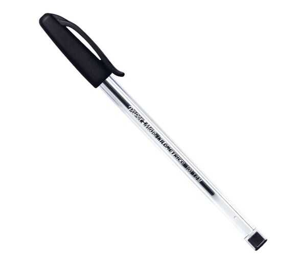 Pluma Papermate Kilometrico Inkjoy 100 C/Tapa Punto Medio Negro