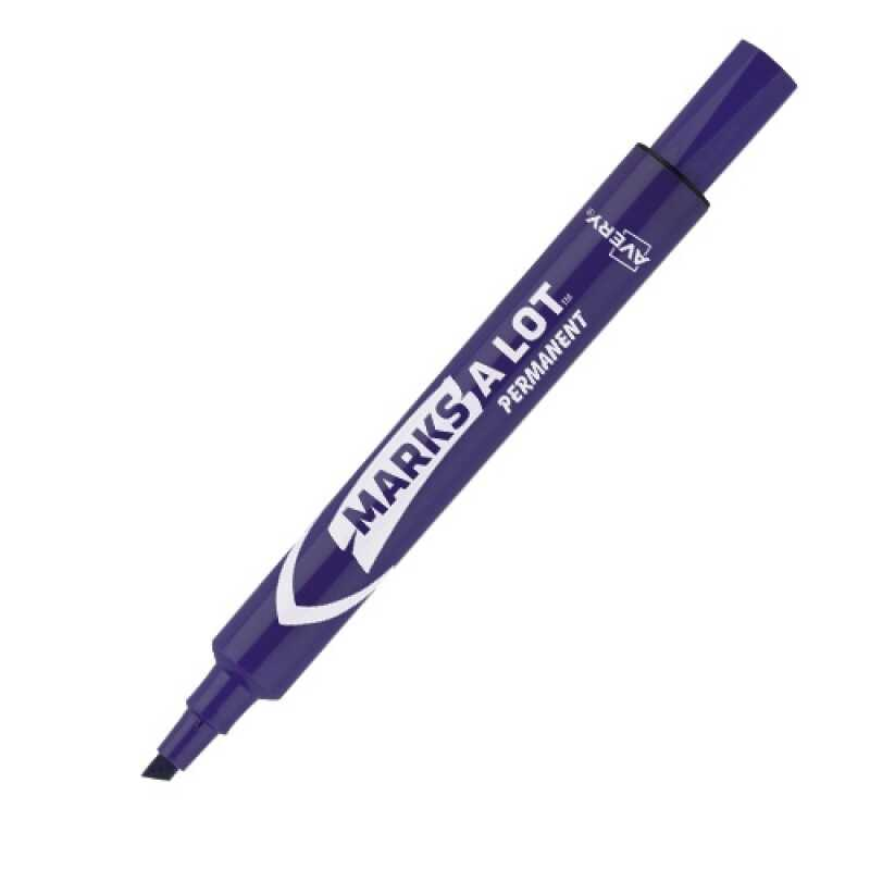 Marcador Avery Marks A Lot Permanente Morado