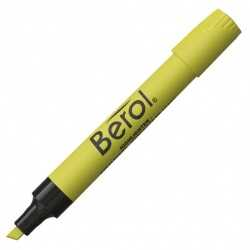 Marcador Berol Fluorescente Amarillo