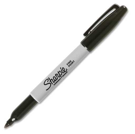 Marcador Permanente Sharpie Fino Negro