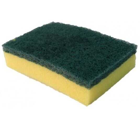 Esponja C/Fibra Verde Economica