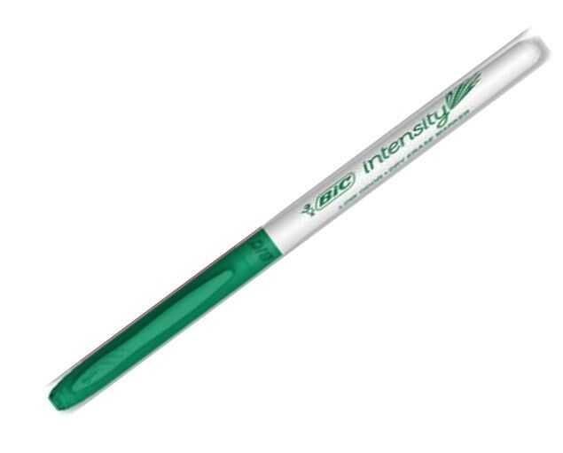 Marcador Bic Para Pizarron Punto Fino Verde