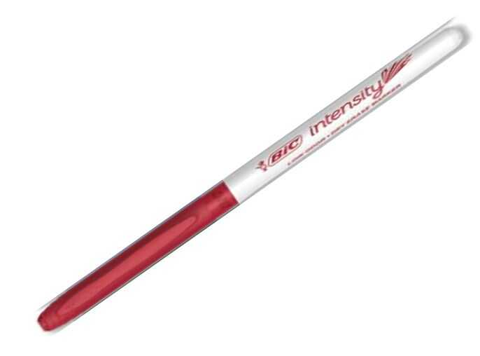 Marcador Bic Para Pizarron Punto Fino Rojo