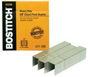 Grapa Bostitch Uso Pesado 5/8" P/120 Hojas C/5000Pz