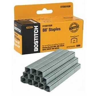 B8 PowerCrown Premium Staples - 3/8" (9mm) - 5000 pk