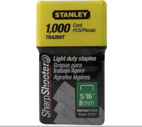 Light Duty Tacker Staples for TR45 - 5/16" - 1000 pk