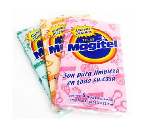 Toallas Magitel Para Limpieza C/5Pz