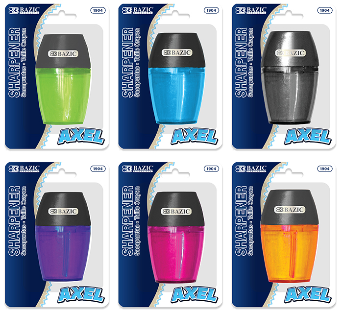 BAZIC Axel Sharpener w/ Receptacle