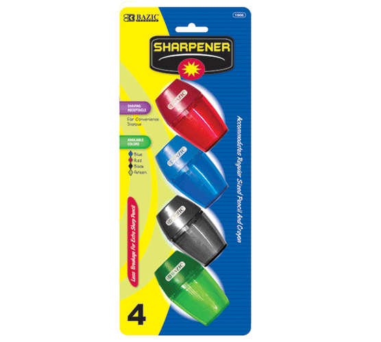Single Sharpener 3Pk
