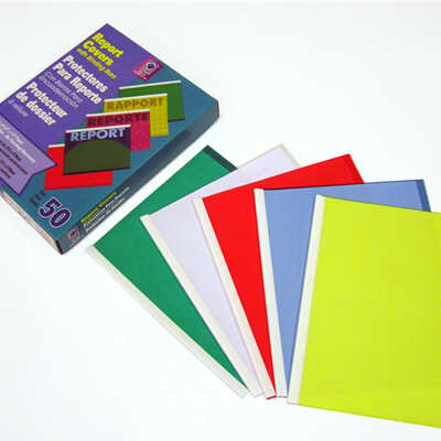 Carpeta Para Reporte C-Line C/Barra Transparente C/50Pz
