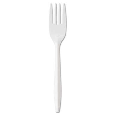 Tenedor Plastico Paquete C/100Pz