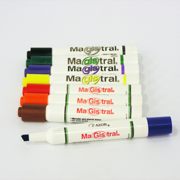 Marcador Magistral Para Pizarron Cincel Clasico Negro