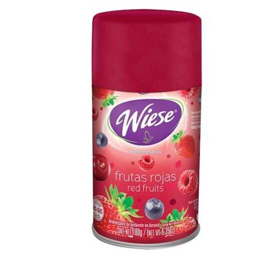 Aerosol Para Dispensador Wiese Frutas Rojas 180Gr