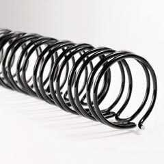 Anillos Metalicos Para Engargolar Twin 1" Negro C/50Pz