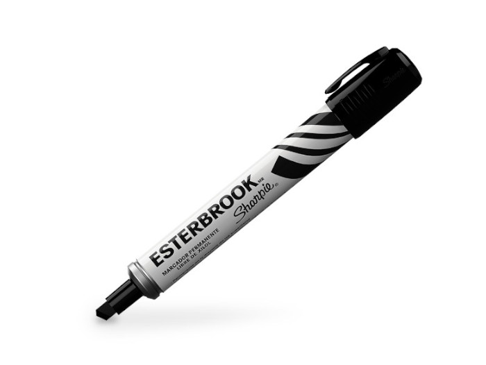 Marcador Sharpie Esterbrook Permanente Negro 