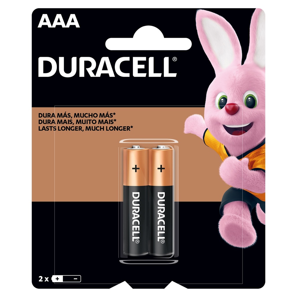 Bateria Duracell Alcalina "Aaa" C/2Pz
