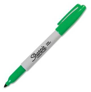 Marcador Permanente Sharpie Fino Verde