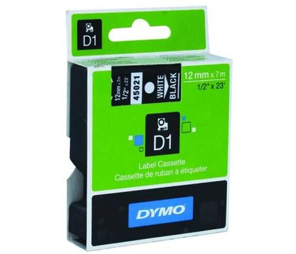 Tape D1 1/2" We/Bk