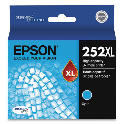 Cartucho De Tinta Epson T252Xl Cyan