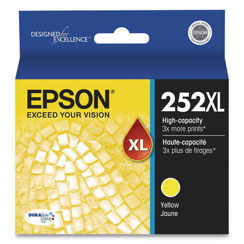 Ink Cartridge 252Xl Yellow