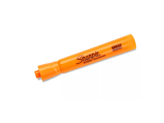 Marcador Sharpie Accent Fluorescente Naranja