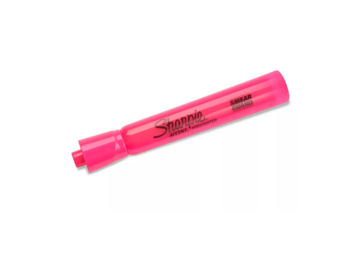 Marcador Sharpie Accent Fluorescente Rosa