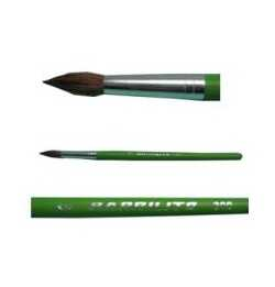 Pincel Delta Acuarela Redondo Pelo Pony Calibre #3 