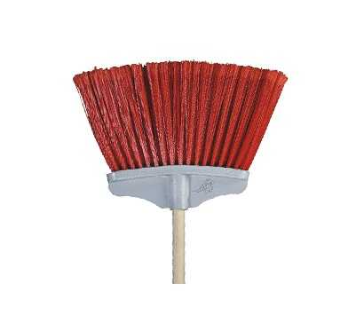Escoba Abanico Grande C/Mango Madera